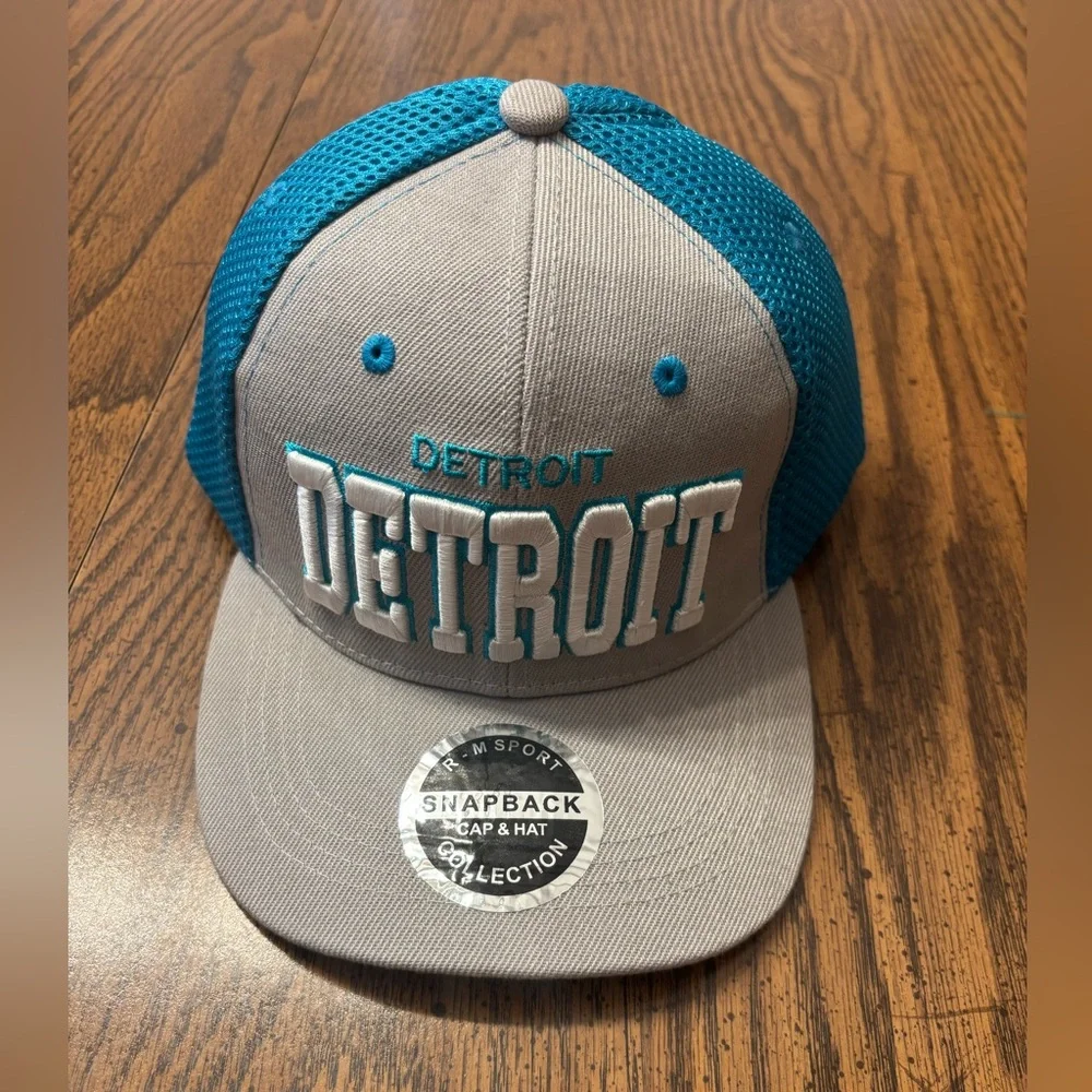 Men’s Detroit snap back hat - Picture 1 of 4